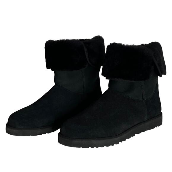 UGG Black Heeled Boots - Picture 5 of 9